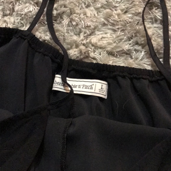 Abercrombie and Fitch A&F LITTLE BLACK DRESS L - Picture 2 of 2